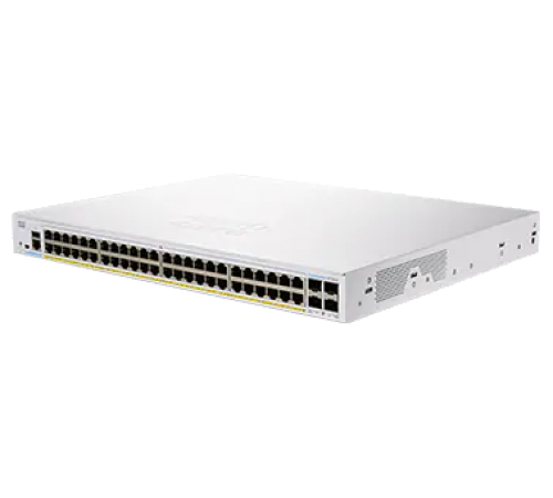 Комутатор Cisco CBS350-48FP-4G-EU