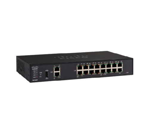 Cisco RV345P Dual WAN Гігабітний POE VPN-маршрутизатор