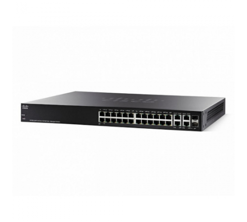 Комутатор Cisco SB SF350-24P (SF350-24P-K9-EU)